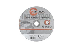 Диск відрізний по металу Intertool - 180 х 1,6 х 22,2 мм 10 шт. в Києві от компании Elektromax