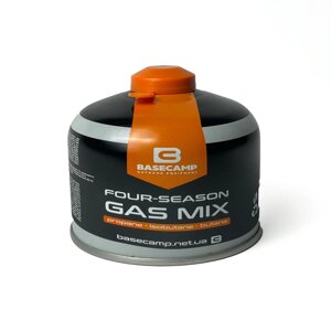 Base Camp газовий балон 4 Season Gas 230 г Black в Києві от компании Elektromax