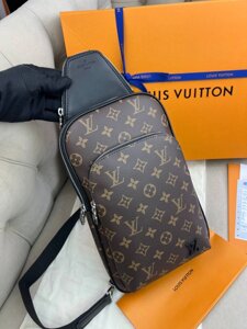 Сумка-слінг коричнева Louis Vuitton Avenue NM Monogram c837 в Києві от компании Elektromax