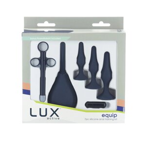 Набір анальних іграшок для новачків Lux Active – Equip – Silicone Anal Training Kit в Києві от компании Elektromax