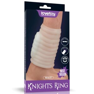 Насадка на пеніс Vibrating Wave Knights Ring в Києві от компании Elektromax