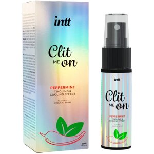 Збуджувальний спрей для клітора Intt Clit Me On Peppermint Cooling Effect 12 мл, охолоджувальний ефе в Києві от компании Elektromax