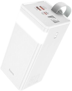 PowerBank HOCO Powermaster fully compatible 50000mAh J86A |2USB/1Type-C, PD/QC, 5A/22.5W| Білий