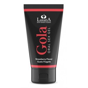 Гель для орального сексу Luxuria Gola Strawberry, 50мол в Києві от компании Elektromax