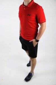 Поло Under Armour red