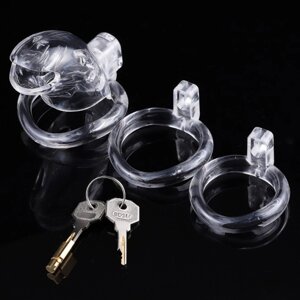 Пояс    для чоловіків у формі рибки Resin Chastity Device Clear в Києві от компании Elektromax