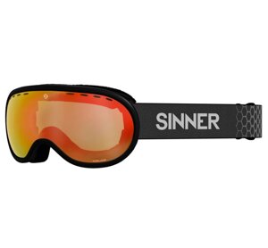 Маска гірськолижна Sinner Vorlage Medium Fit Cat. S3 Matte Black (SIGO-175-10C-18)