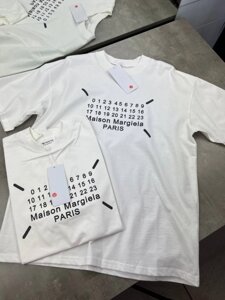 Футболка біла Maison Margiela Logo white f654