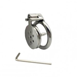 Stainless Steel Male Chastity Device / Stainless Steel Catheter Chastity Cage ZQ230 в Києві от компании Elektromax