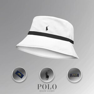 Панама Polo Ralph Lauren ( Біло-чорна )