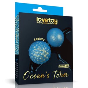 Вагінальні кульки для тренування м'язів Oceans Toner Egg Set Round в Києві от компании Elektromax