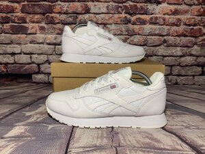 Чоловічі кросівки білі Reebok Classic білі