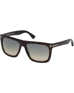 Сонцезахисні окуляри Tom Ford FT0513 52W Morgan Square Sunglasses, Dark Havana в Києві от компании Elektromax