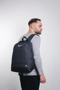 Рюкзак Матрац Nike темно-сірий меланж (біле лого) в Києві от компании Elektromax