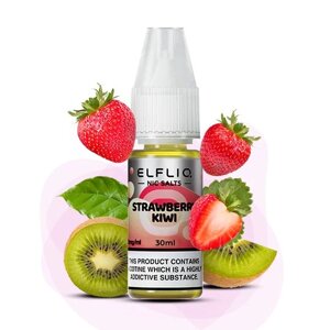 Рідина ELFLIQ 30мл 5%. Полуниця Ківі (Strawberry Kiwi)