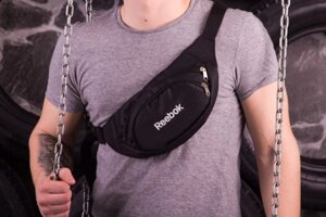 Бананка Reebok чорна білий логотип в Києві от компании Elektromax