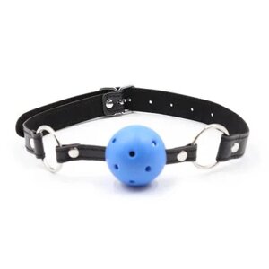 Синій дихаючий     для рота Breathable Ball Gag в Києві от компании Elektromax