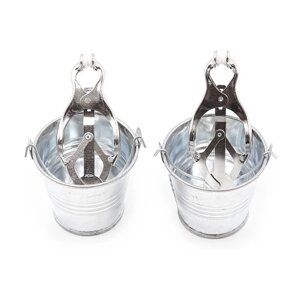 Затискачі для сосків із цебрами для рідини Bucket Nipple Clamps Silver в Києві от компании Elektromax