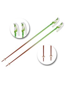 Палиці гірськолижні Komperdell Rebellution 2 Ski Poles 125 см (18 мм) Tone Green/Orange (1329201-48-125)