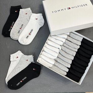 Подарунковий Набір шкарпеток у стилі Tommy Hilfiger 30 Пар 40-45 розмір