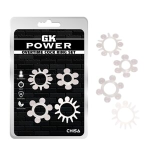 Набір ерекційних кілець Overtime Cock Ring Set в Києві от компании Elektromax