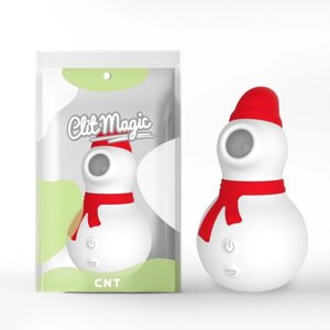 Точковий  всмоктуючий Масажер  Christmas Snowman Red в Києві от компании Elektromax