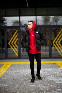 Зимовий пуховик The North Face 700 Men's 1996 Retro Nuptse Jacket чорний