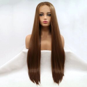 Zadira перука карамель коричнева жінка довга пряма лінія в Києві от компании Elektromax