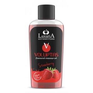 Масажний гель Luxuria Voluptas Strawberry, 100мол в Києві от компании Elektromax