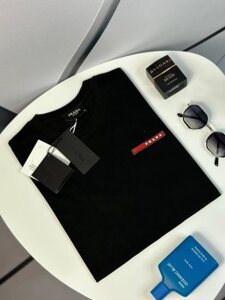 Футболка Prada чорна mf016 в Києві от компании Elektromax