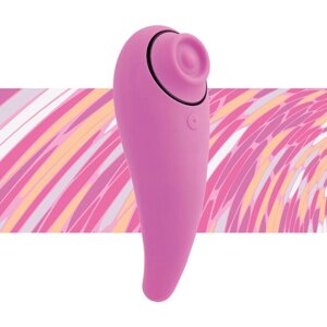 Пульсатор для клітора плюс вібратор FeelzToys - FemmeGasm Tapping & Tickling Vibrator Pink в Києві от компании Elektromax