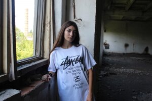 Біла футболка Stussy в Києві от компании Elektromax