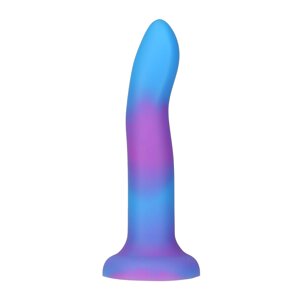 Фалоімітатор, що світиться в темряві, ADDICTION Rave 8″ Glow in the Dark Dildo Blue Purple, 20,3 см в Києві от компании Elektromax