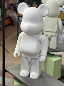 Ведмідь Bearbrick білий a215