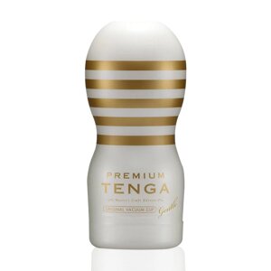 Мастурбатор Tenga Premium Original Vacuum Cup Gentle (глибоке горло) з вакуумною стимуляцією в Києві от компании Elektromax