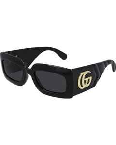 Сонцезахисні окуляри Gucci Marmont Sunglasses GG0811S 001 Black 53mm в Києві от компании Elektromax