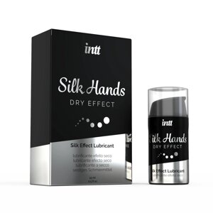 Ультрагуста силіконова змазка Intt Silk Hands (15 мл) з матовим ефектом, шовковистий ефект в Києві от компании Elektromax