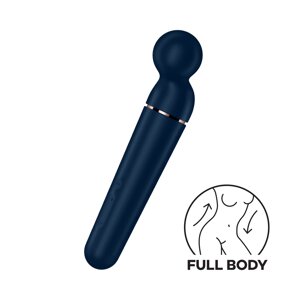 Вібромасажер Satisfyer Planet Wand-er Blue/Rosegold, дуже потужний, бездротовий в Києві от компании Elektromax