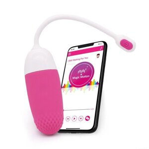 Смарт-віброяйце Magic Motion Vini Pink, керування зі смартфона в Києві от компании Elektromax