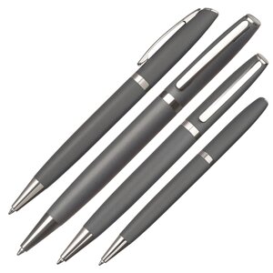 Ручка металева PORT ELIZABETH (графітовий, ø 1,1 х 13,7 см)