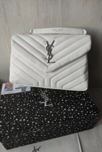 Жіноча топова сумка Yves Saint Laurent white в Києві от компании Elektromax