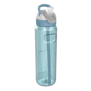Пляшка для води Kambukka Lagoon, тританова, 1000 мл (небесно-блакитний, ø 8 см, h 28,3 см)