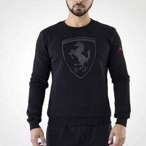 Чоловіча толстовка з начосом Puma чорна