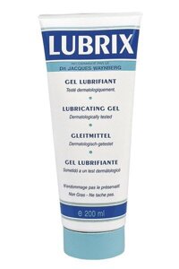 Лубрикант на водній основі Lubrix (200 мл) без парабенів в Києві от компании Elektromax