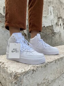 Жіночі кросівки Nike Air Force 1 high білі