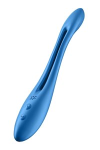 Універсальний гнучкий вібратор для пар Satisfyer Elastic Game Dark Blue в Києві от компании Elektromax