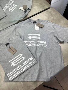 Футболка сіра Balenciaga Gray f657 в Києві от компании Elektromax