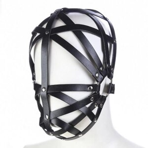 Leather Black bondage Hoods в Києві от компании Elektromax