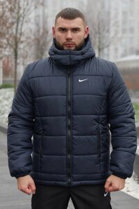 Куртка зимова чоловіча "Frost" Nike синя (1590495450)