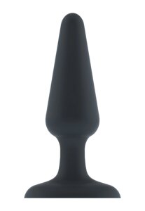 Анальна пробка з вібрацією Dorcel Best Vibe Plug M, макс. діаметр 4,1см, soft-touch силікон